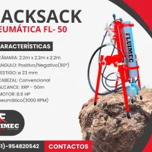 PACKSACK NEUMÁTICA FL50 ubicación de vetas perdidas 