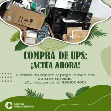 Compra de Computadoras Conviértete en Un Héroe del Reciclaje 