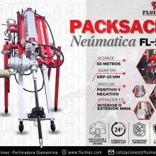  PACKSACK NEUMATICA FL-50 maquina para mineria 