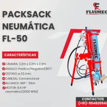 PACKSACK HIDRÁULICA FL-50 equipos para industria minera 