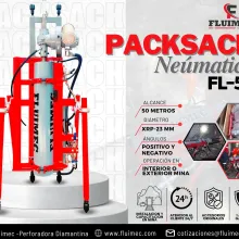  PACKSACK NEUMATICA FL-50 estudio de subsuelo en mina