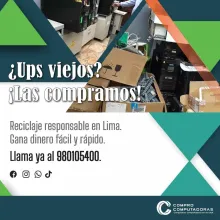 VENDE COMPUTADORAS USADAS Y OBSOLETAS