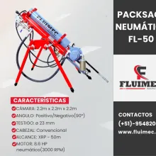 PACKSACK NEUMÁTICA FL50 equipo para industria minera 