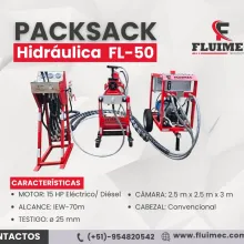  PACKSACK HIDRÁULICA FL-50 MAQUINA PARA GEOLOGIA
