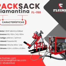 PACKSACK DIAMANTINA FL-150 equipo para industria minera 
