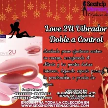 LOVE 2U DOBLE ESTIMULADOR DE PLACER REOMOTO