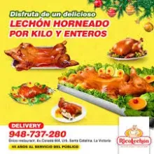 Venta de lechon horneado por kilos mitades y enteros