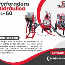 PACKSACK HIDRÁULICA FL-50 equipo para industria minera 