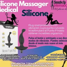 SILICONE MASSAGER MEDICAL ORGASMOS E INTENSIDAD