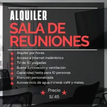  Sala de reunión