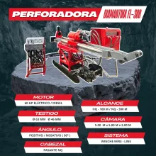  PACKSACK DIAMANTINA FL300 equipo para industria minera 