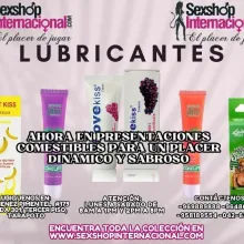 LUBS COMESTIBLES PARA UNA EXPERIENCIA SABROSA Y DESLIZANTE