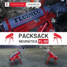 PACKSACK NEUMÁTICA FL50 trabajos en la industria minera 