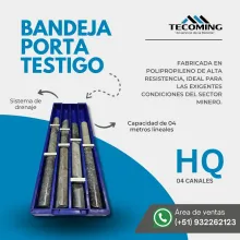 BANDEJA PORTA TESTIGO HQ 