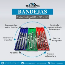 BANDEJAS PORTA TESTIGO HQ-NQ-BQ