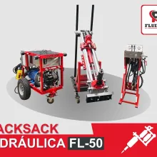 PACKSACK HIDRÁULICA FL50 trabajos en industria minera 
