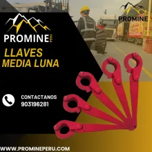 LLAVES MEDIA LUNA HERRAMIENTA RESISTENTE Y PRECISA