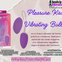 PLEASURE KISS VIBRATING BULLET EXCELENTE OPCION PARA TI