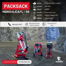 PACKSACK HIDRÁULICA FL50 trabajos en mineria 
