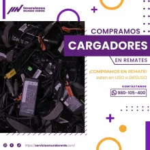 COMPRAMOS CARGADORES