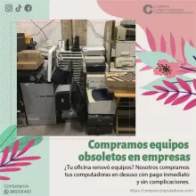 COMPRAMOS EQUIPOS OBSOLETOS