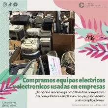 COMPRAMOS EQUIPOS ELECTRICOS Y ELECTRONICOS 