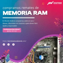 COMPRAMOS MEMORIAS RAM