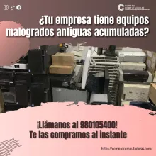 TIENES EQUIPOS MALOGRADOS LO COMPRAMOS