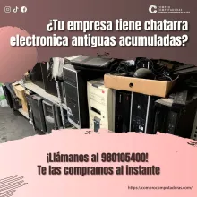 TIENES CHATARRA ELECTRONICA NOSOTROS LO COMPRAMOS 
