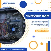 COMPRAMOS MEMORIAS RAM