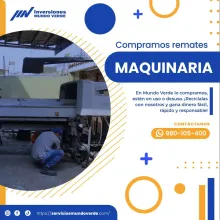 COMPRAMOS MAQUINARIAS