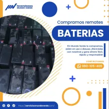 COMPRAMOS BATERIAS
