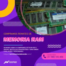 COMPRAMOS MEMORIAS RAM