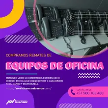 COMPRAMOS EQUIPOS DE OFICINA