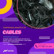 COMPRAMOS CABLES ELECTRICOS 