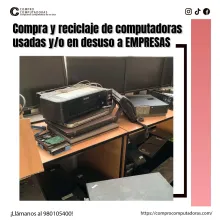 COMPRAMOS COMPUTADORAS