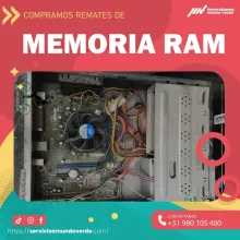 COMPRAMOS MEMORIAS RAM