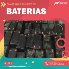 COMPRAMOS BATERIAS