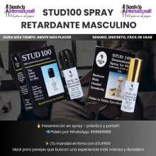  STUP100 SPRAY RETARDANTE MASCULINO Dile adiós a la eyaculación precoz 