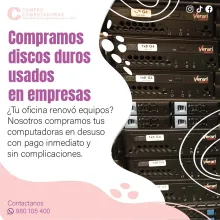 COMPRAMOS DISCOS DUROS