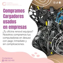 COMPRAMOS CARGADORES