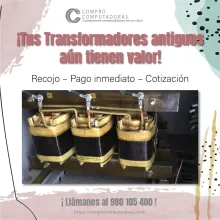 COMPRAMOS TRANSFORMADORES 