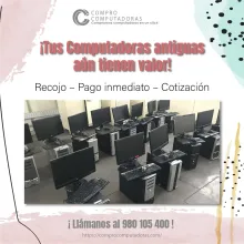 COMPRAMOS COMPUTADORAS