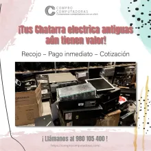 COMPRAMOS CHATARRAS ELECTRONICAS