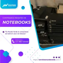 COMPRAMOS NOTEBOOKS 