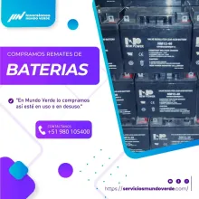 COMPRAMOS BATERIAS 