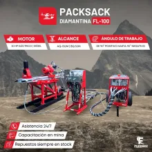 PACKSACK DIAMANTINA FL300 equipo para industria minera 