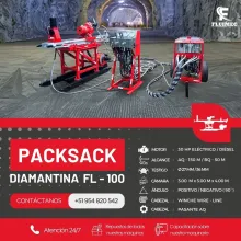 PACKSACK DIAMANTINA FL300 equipo para industria minera 