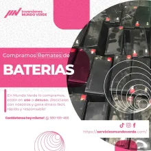 COMPRAMOS BATERIAS