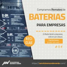 COMPRAMOS BATERIAS